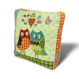 Aberto Design Cojín YM1054 Multicolor 42 x 42 cm